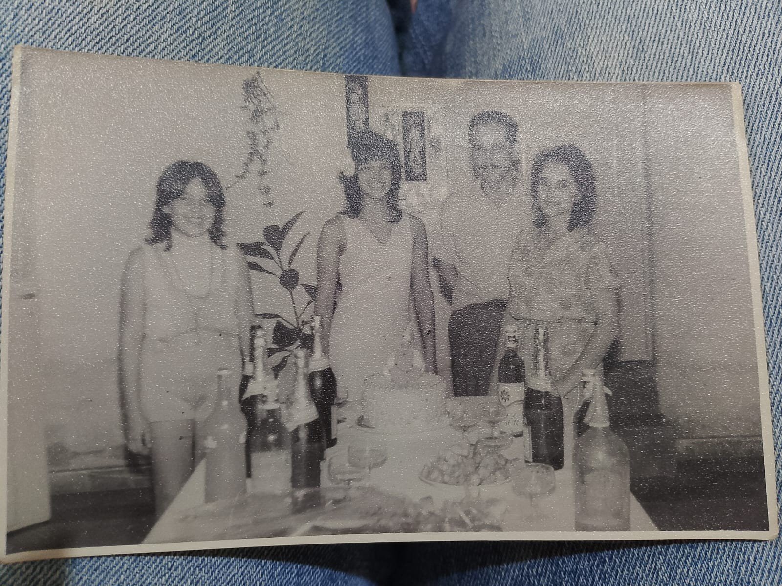 La familia de Gelimer Sanchez Eli, Rosa y Cristina